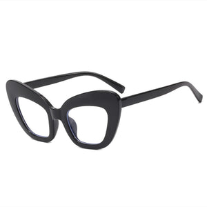 New Fashion Vintage Anti Blue Light Cat Eye Women Glasse