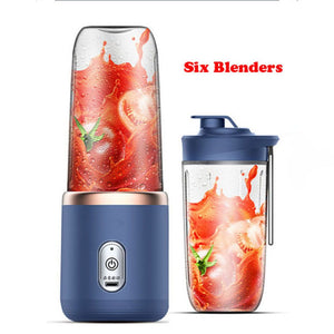 Electric 6 Blades Multifunction Juice Blender Fresh Juice Smoothie Blender