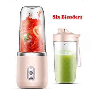 Electric 6 Blades Multifunction Juice Blender Fresh Juice Smoothie Blender