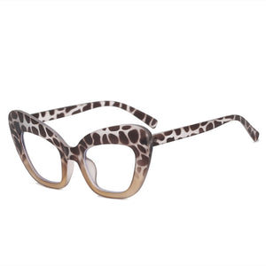 New Fashion Vintage Anti Blue Light Cat Eye Women Glasse