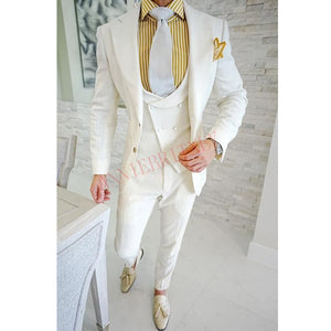 Slim Fit Prom Wedding Suits for Men's