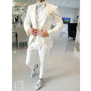 Slim Fit Prom Wedding Suits for Men's