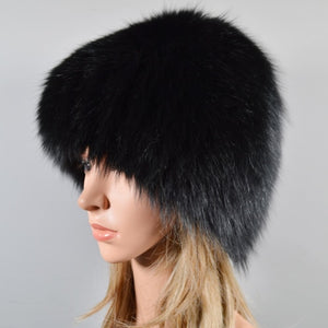 2021 Hot Sale Women Real Genuine Fox Fur Hat