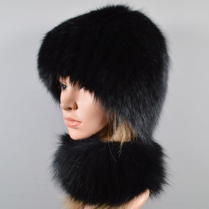 2021 Hot Sale Women Real Genuine Fox Fur Hat