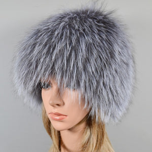 2021 Hot Sale Women Real Genuine Fox Fur Hat