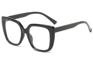 Dark Green Stripes Glasses Frames