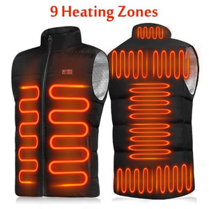 Electric Heated Vest Jackets for Men Women