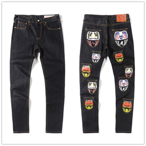 Warm Men Solid Jeans