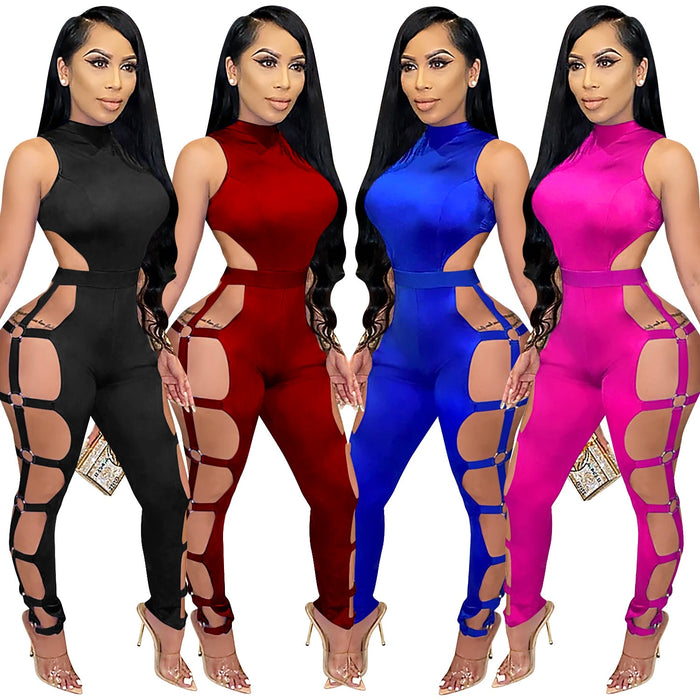 Cutubly Sexy Hollow Out Jumpsuit for Women