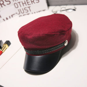 Fashion Women Men Military Hat