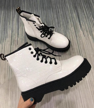 Fashion Martin Warm Plush Snow Boots