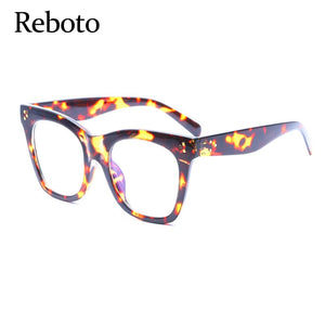 Fashion Leopard Eyeglasses Frames For Women