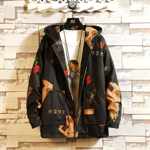 Jackets Men Casual Punk Print Style Design