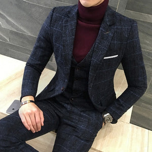 Luxury 3 piece suit for men's