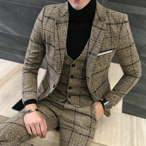 Luxury 3 piece suit for men's