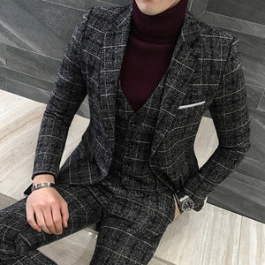 Luxury 3 piece suit for men's