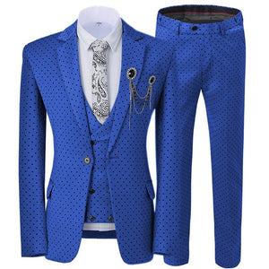 Three Pieces Men's Wedding Suit