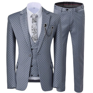 Three Pieces Men's Wedding Suit