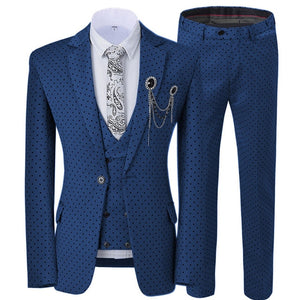 Three Pieces Men's Wedding Suit