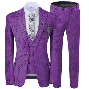 Three Pieces Men's Wedding Suit