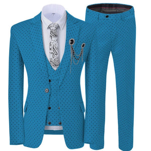 Three Pieces Men's Wedding Suit