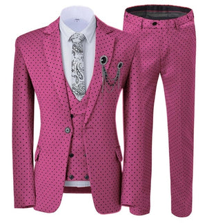 Three Pieces Men's Wedding Suit