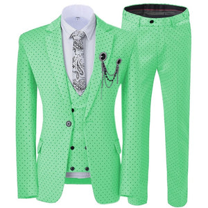 Three Pieces Men's Wedding Suit