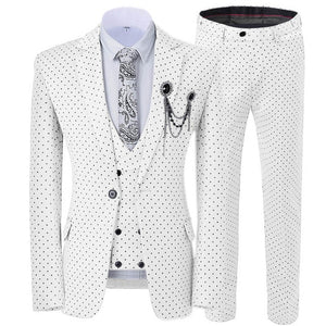 Three Pieces Men's Wedding Suit