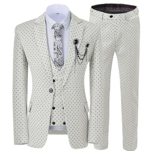 Three Pieces Men's Wedding Suit