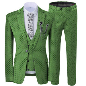 Three Pieces Men's Wedding Suit