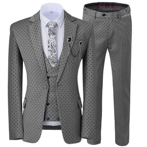 Three Pieces Men's Wedding Suit