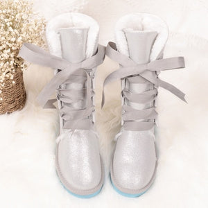 Waterproof High Boots Lace