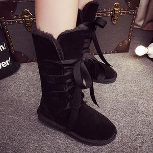 Waterproof High Boots Lace