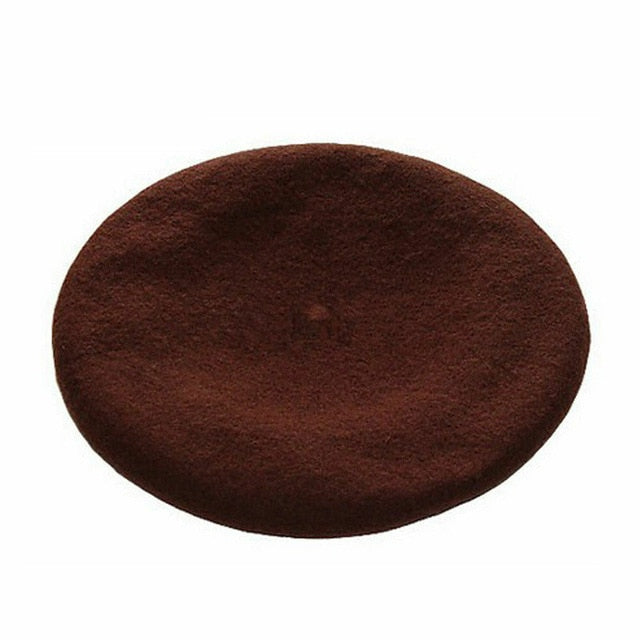 Winter Warm faux Wool Flat Top caps warmers